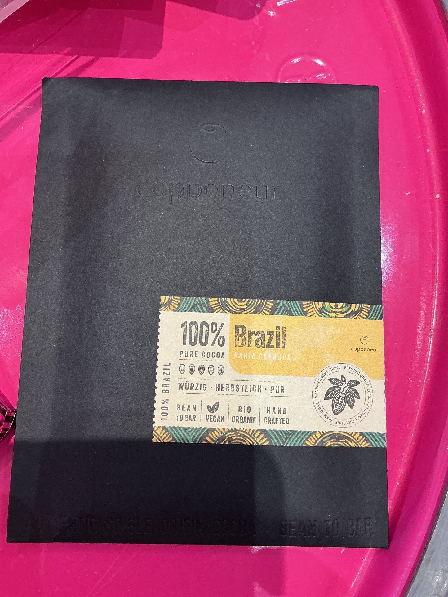 100% organic dark Brazil Chocolate
