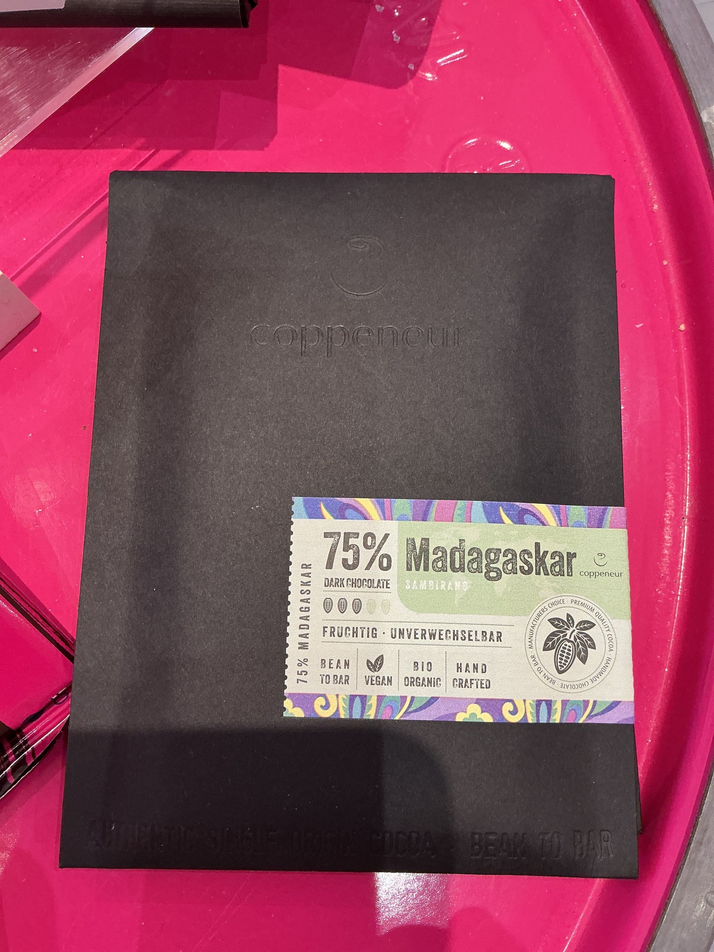 Cru Chocolate Madagasar 75%