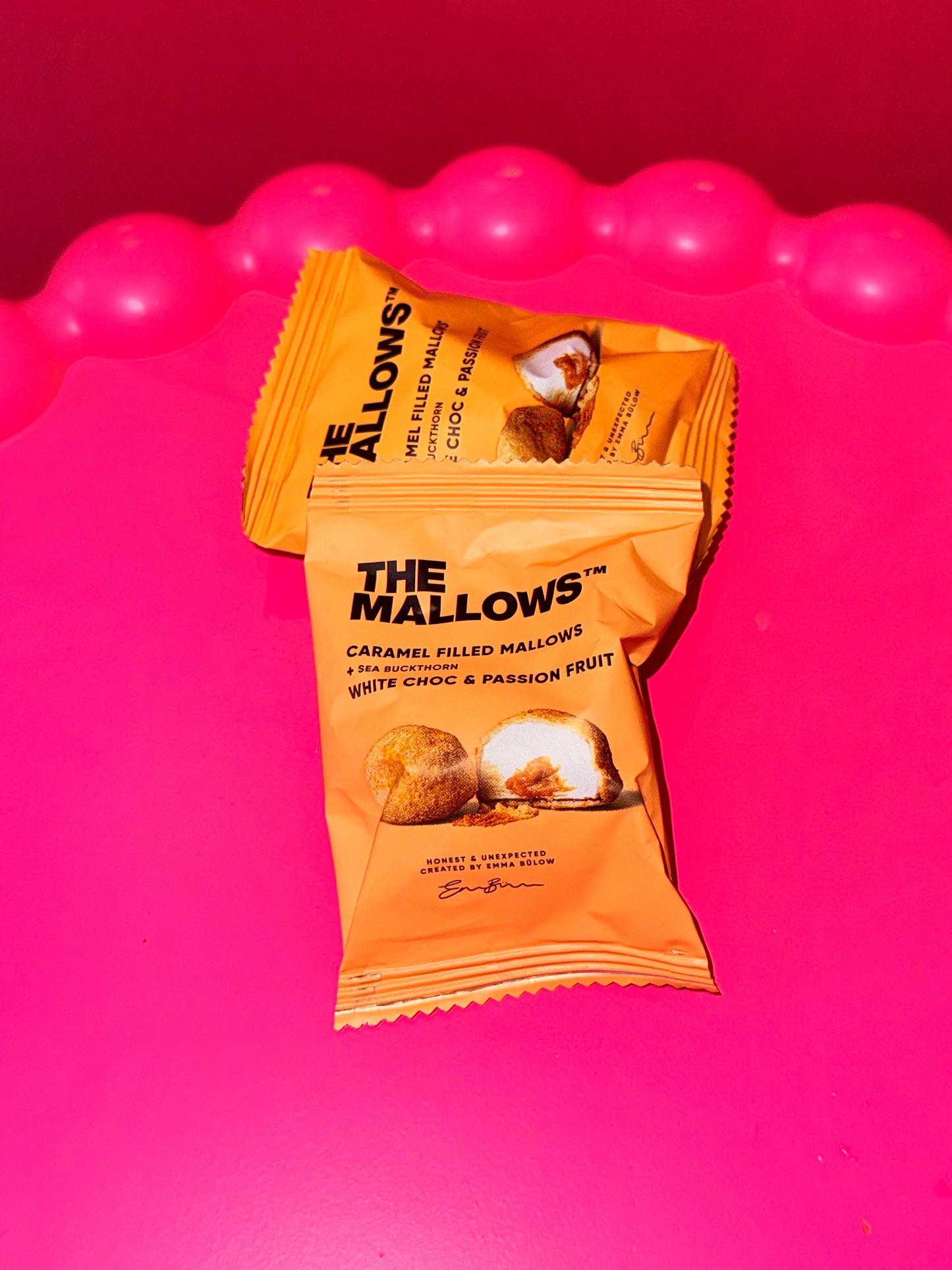 The Mallows White Choc & Passion Fruit + Sea Buckthorn