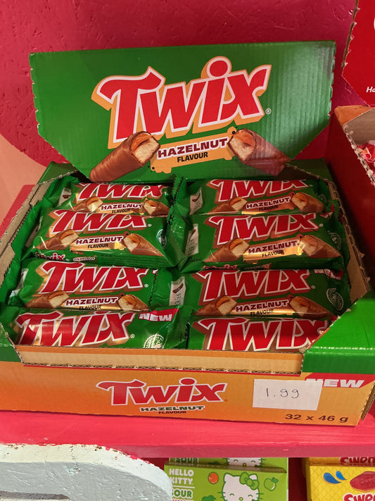 Twix hazelnut flavour