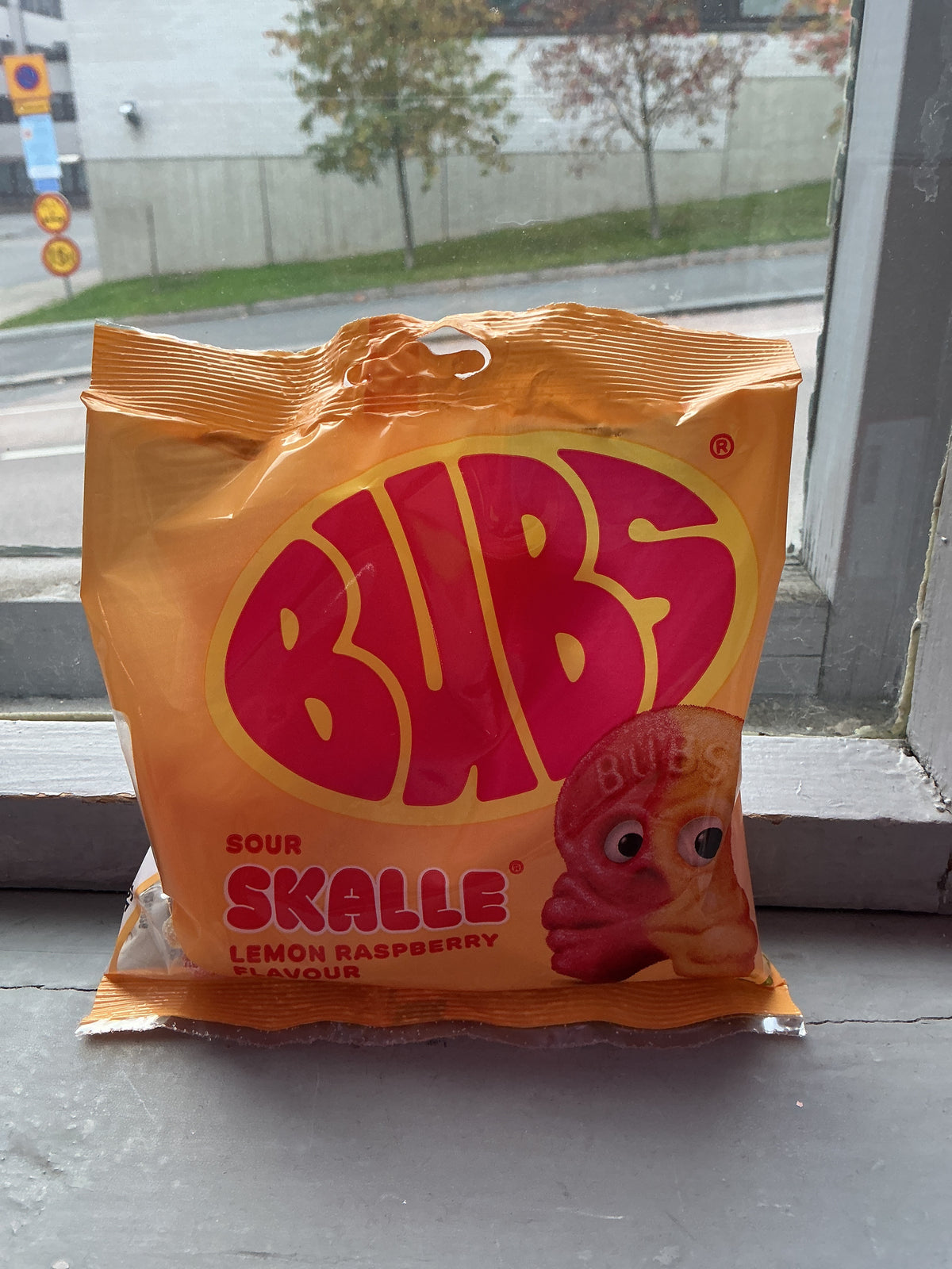 Bubs Lemon Rasberry Sour Skalle
