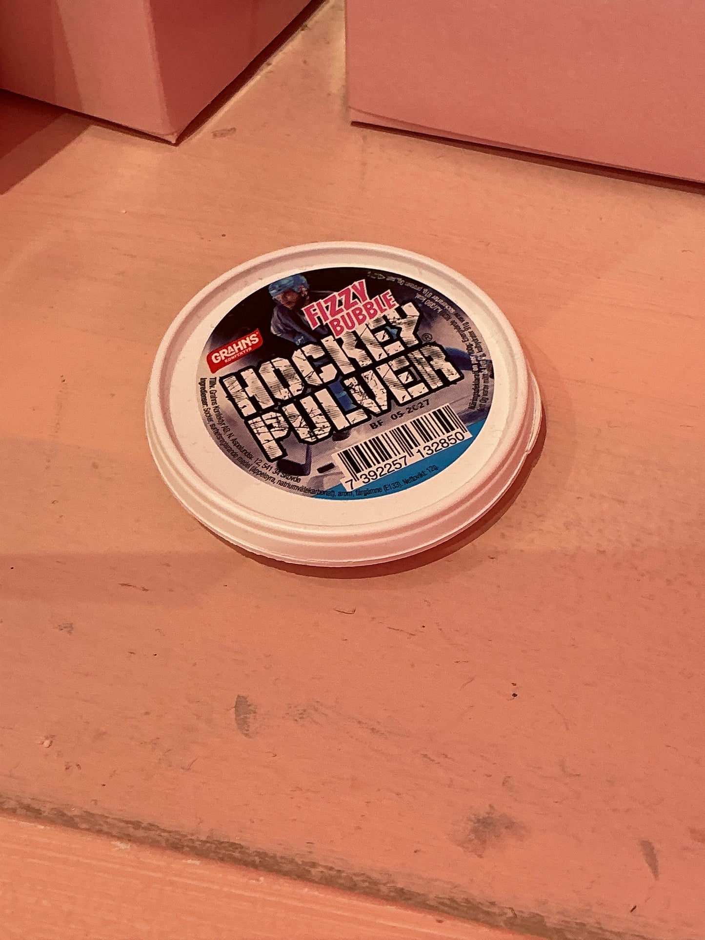 Hockey pulver fizzy bubble