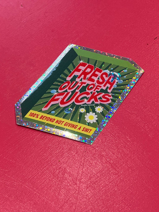 Tarra ”Fresh out of fucks”