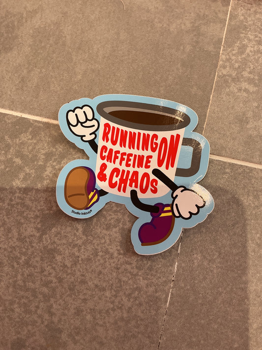 Tarra ”running on caffeine &chaos”