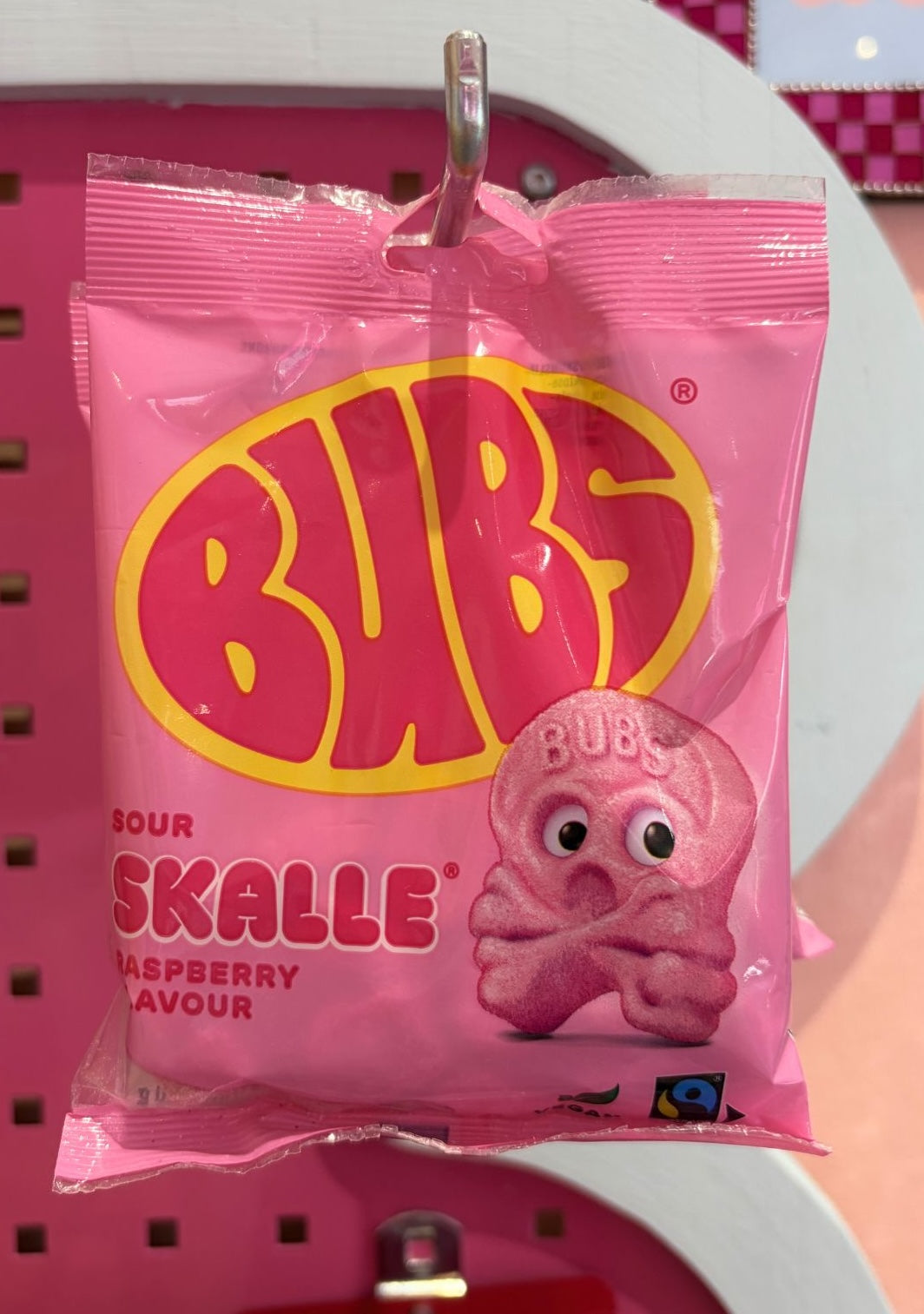 BUBS Sour Skalle Raspberry Flavour