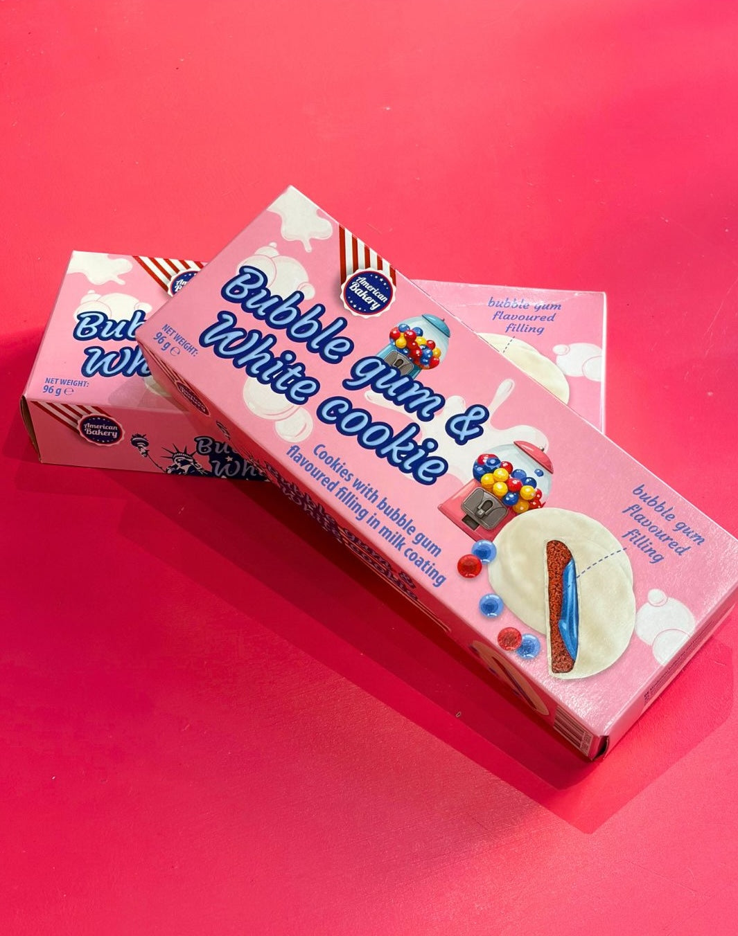 Bubble Gum & White Cookie