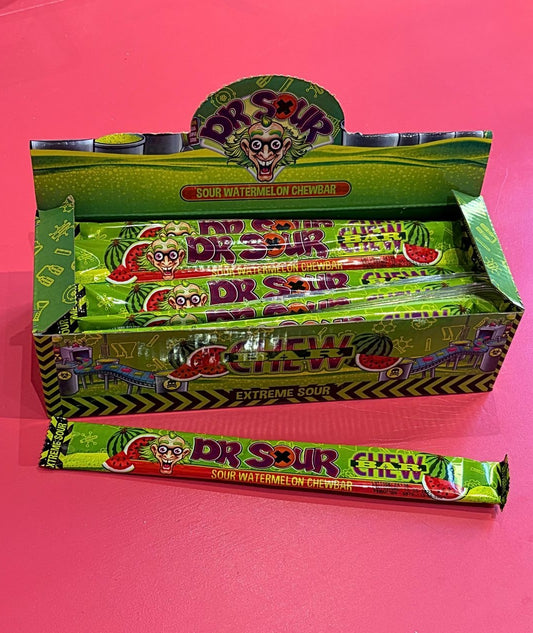 Dr. Sour Sour Watermelon Chewbar