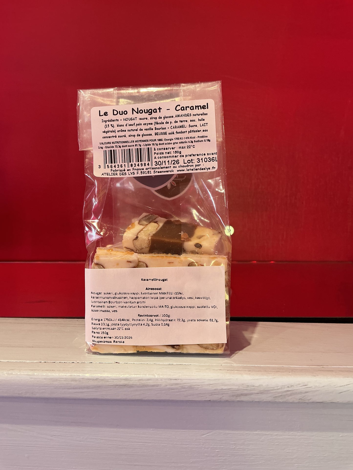 The Duo Nougat Caramel & Salted Butter Almonds