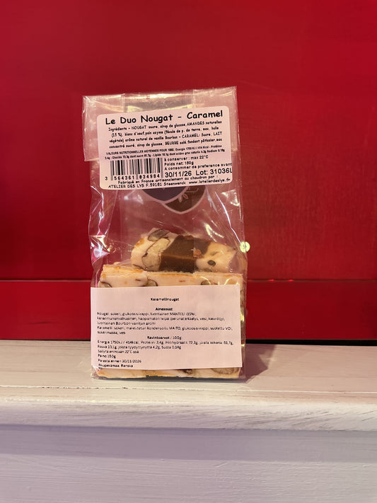 The Duo Nougat Caramel & Salted Butter Almonds