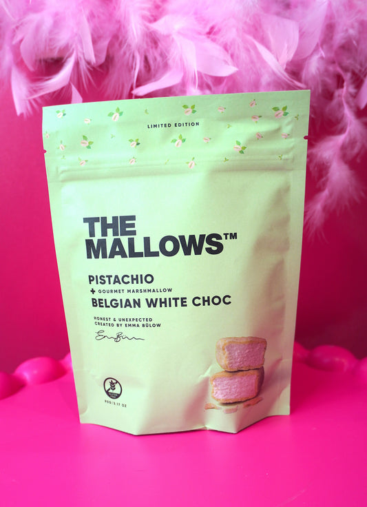 The Mallows Pistachio & Belgian White Chocolate